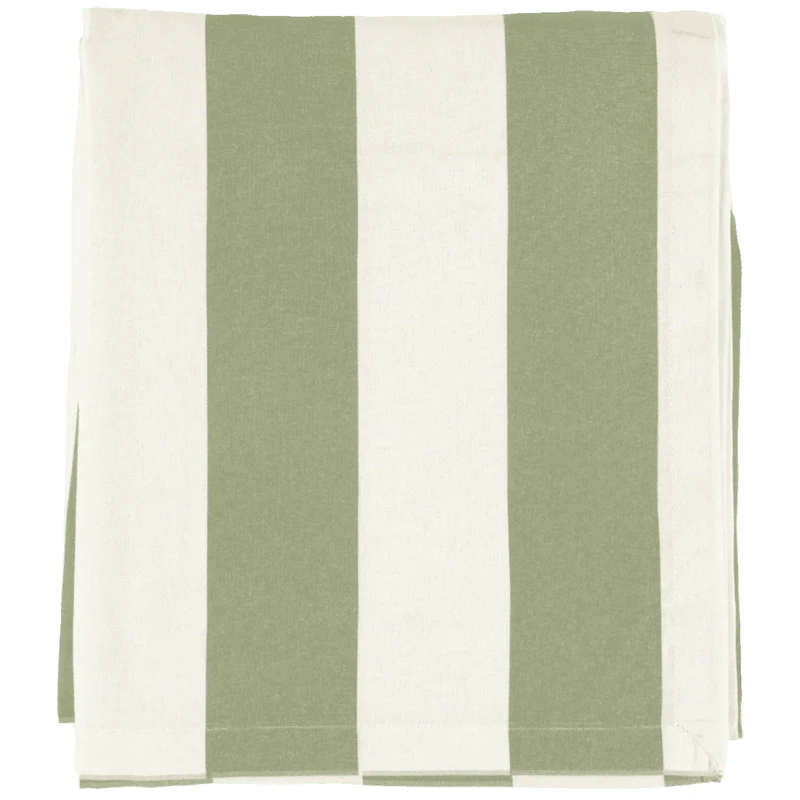 Breton Table Cloth 150x250 cm, Green