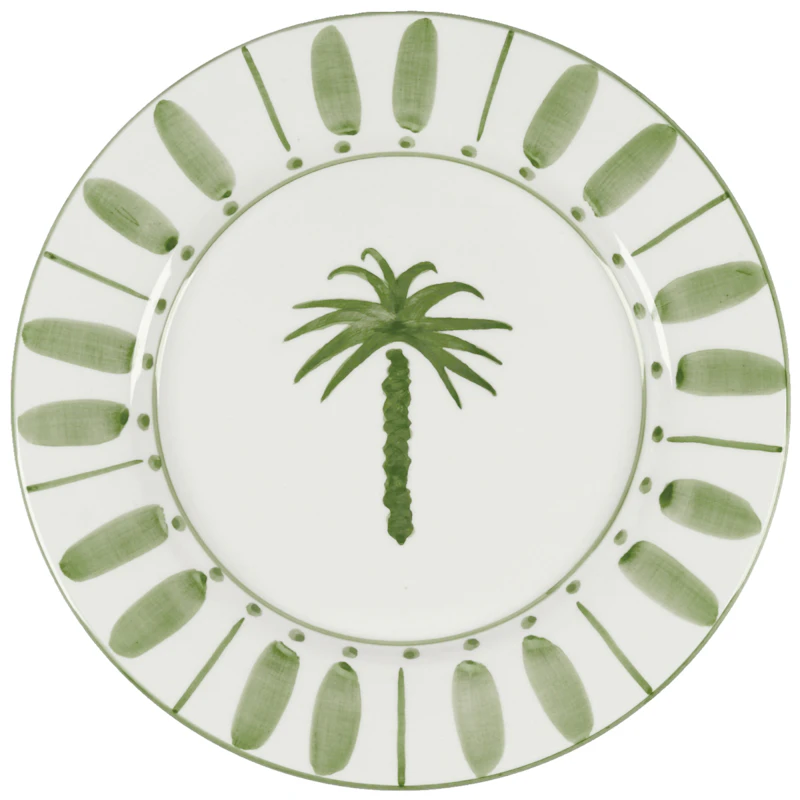 Cannes Plate 28 cm, Green
