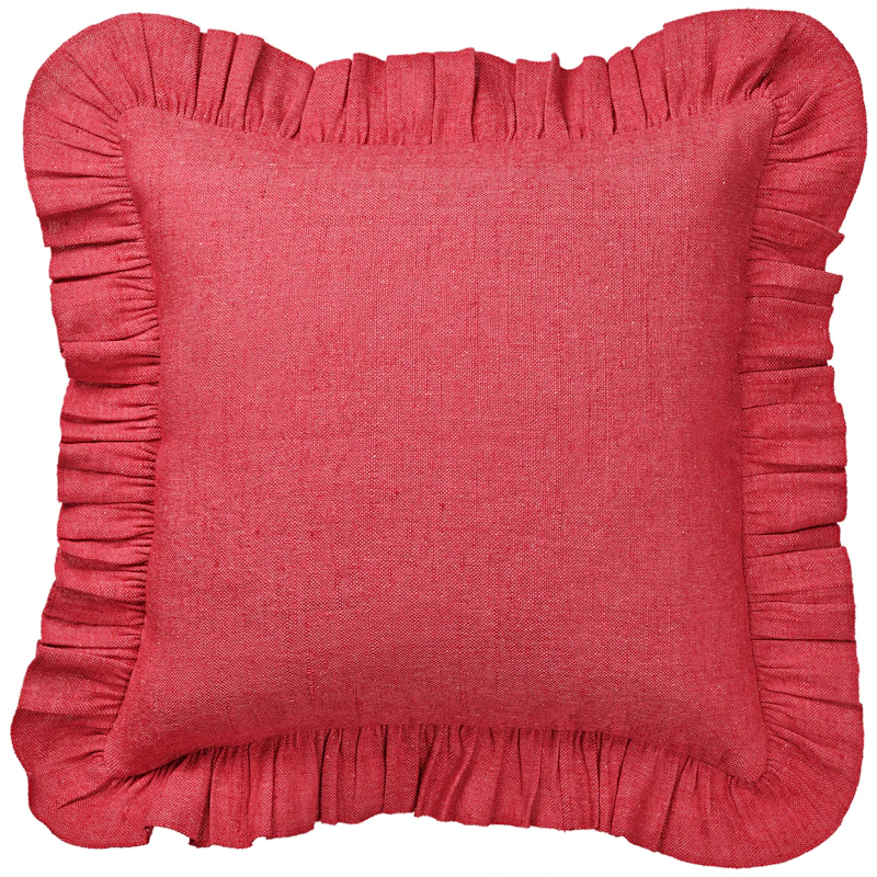 Clover Cushion Cover 50x50 cm, Dark Pink