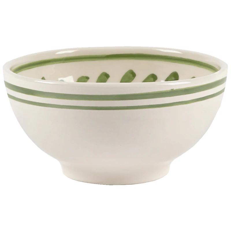 Cottage Flower Bowl 14 cm, Green