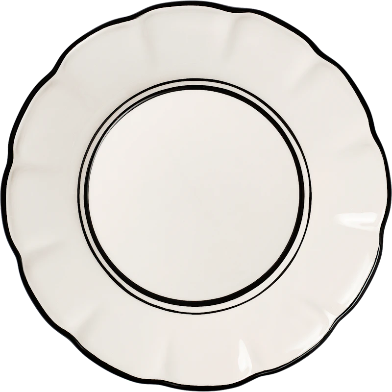 Bistro Dinner Plate 28 cm, Black