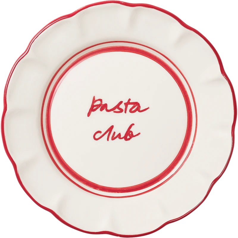 Bistro Side Plate 21,5 cm, Red