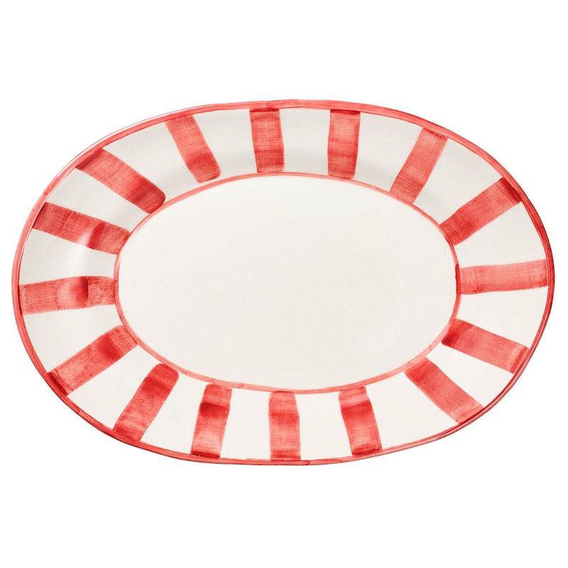 New Classic Serving Dish 28 cm, Burgundy