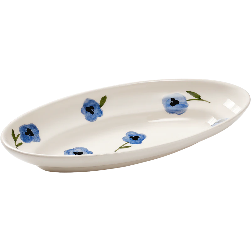 Pansy Serving Plate Madelen Möllard x Pick a Poppy 13 cm