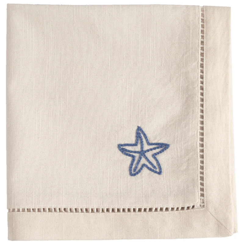 Starfish Cotton Napkin 45x45 cm