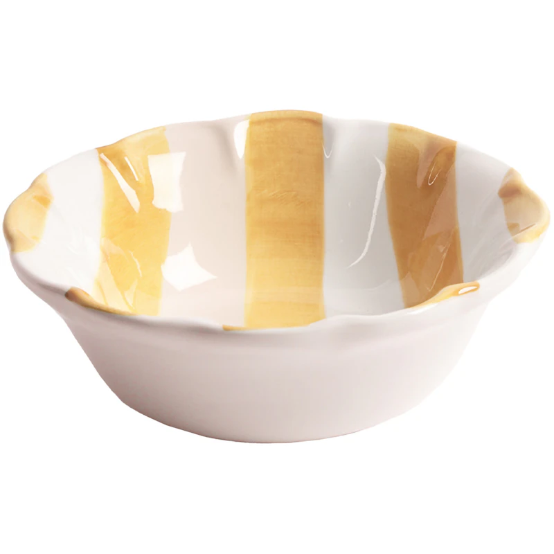 Stripe Bowl 15 cm, Yellow