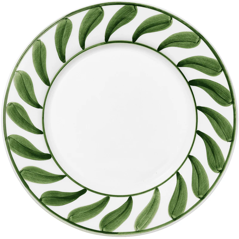 Swirl Plate 28 cm, Green