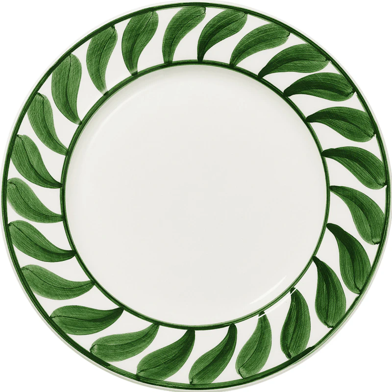 Swirl Side Plate 22 cm, Green