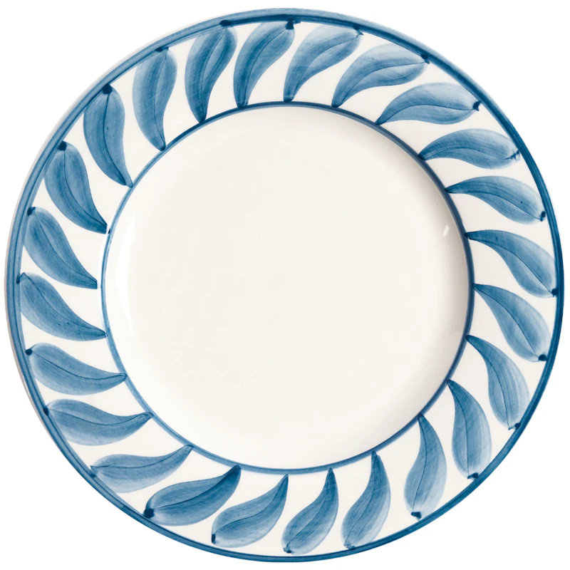 Swirl Side Plate 22 cm, Blue