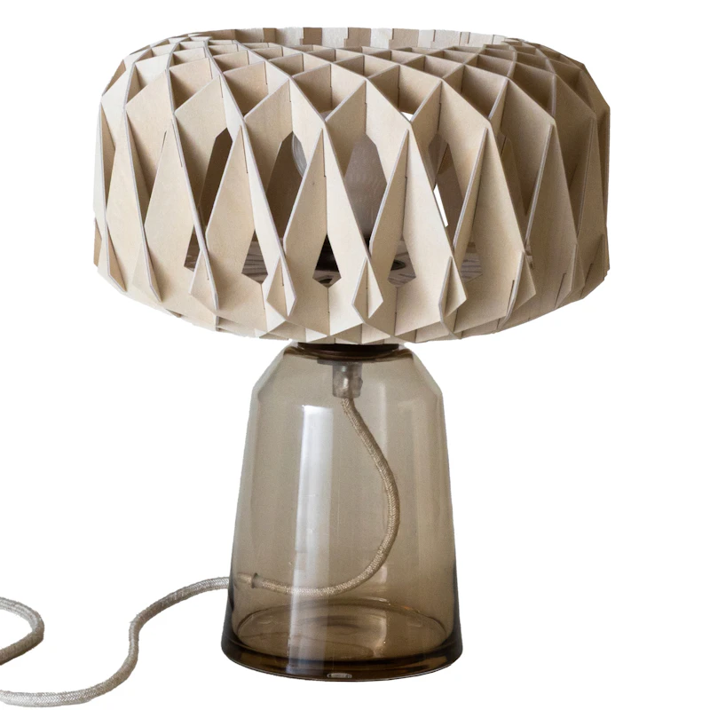 Signature 25 Table Lamp, Birch / Amber