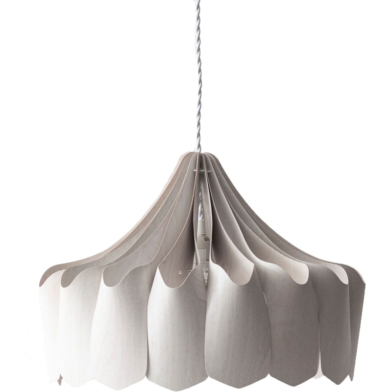 Pioni Pendant White, 38 cm