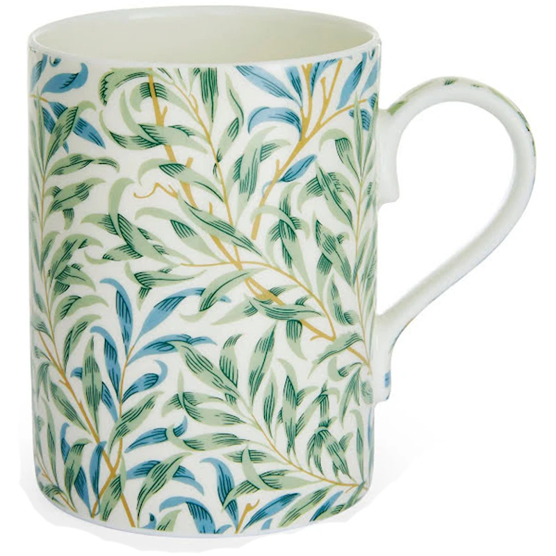 William Morris & Co Mug, Willow Bough/Privet Slate