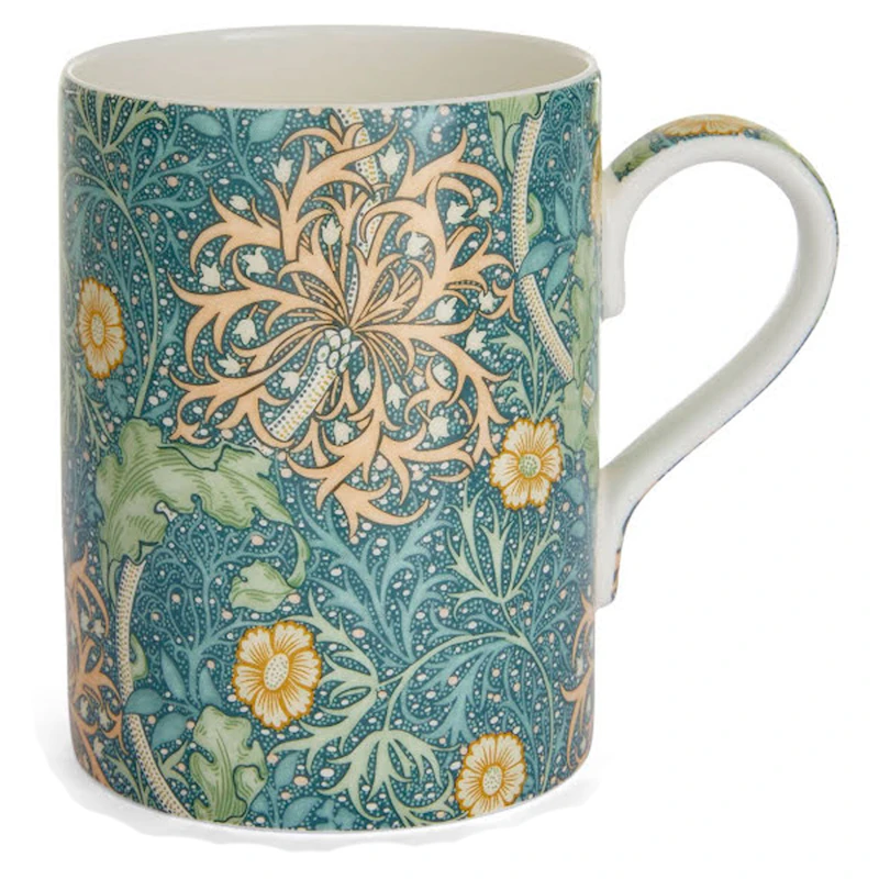 William Morris & Co Mug, Seaweed/Seaglass