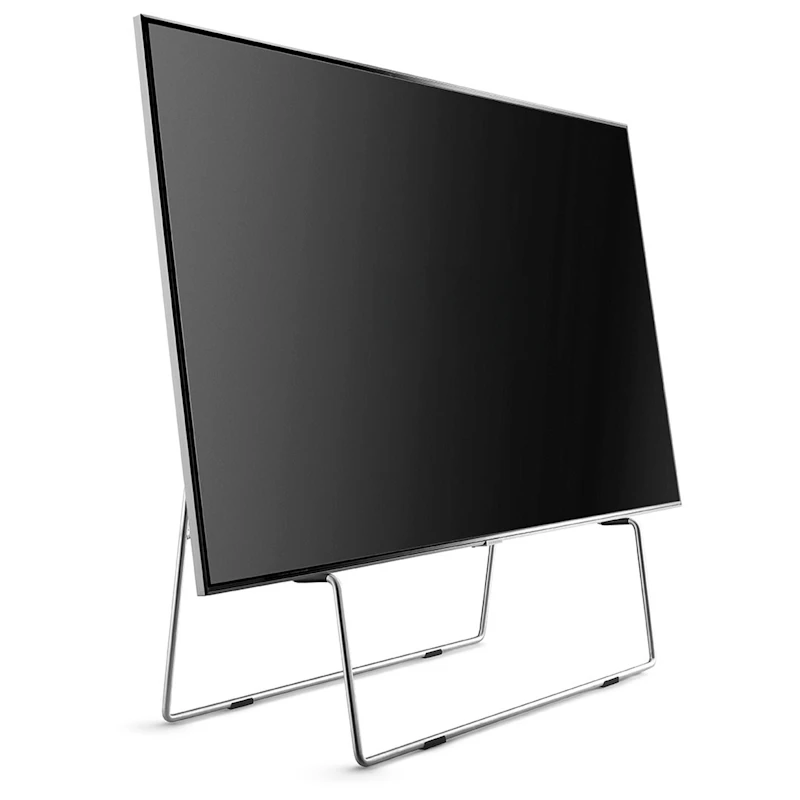 Carry Tv Stand, Brushed Steel