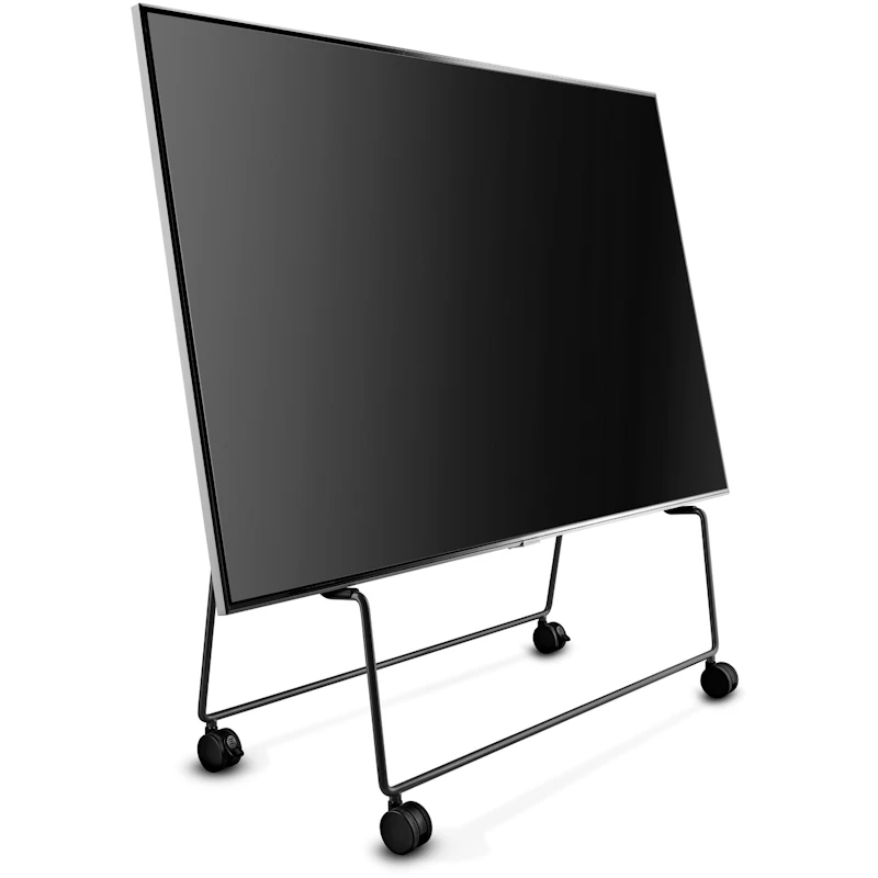 Carry Tv Stand With Castors, Black