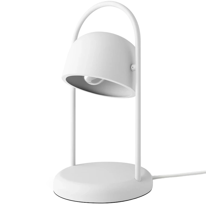 Quay Table Lamp Ø16 cm, White