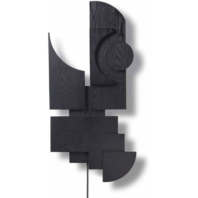 Totem Deco Wall Lamp, Black