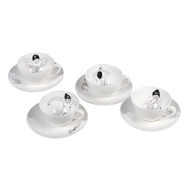 Undressed Tea set 4-Pack