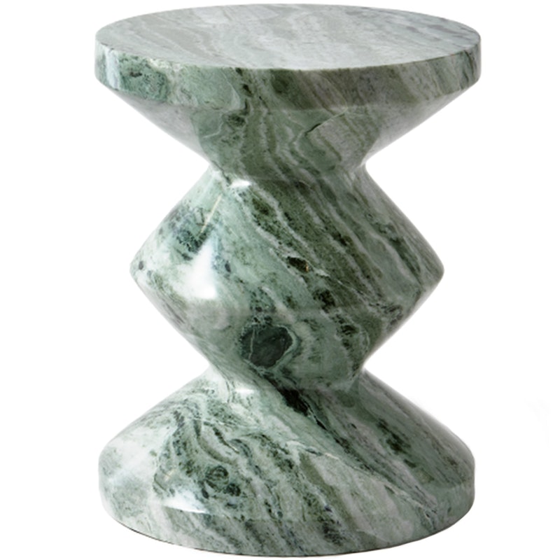 Zig Zag Stool, Dark Green