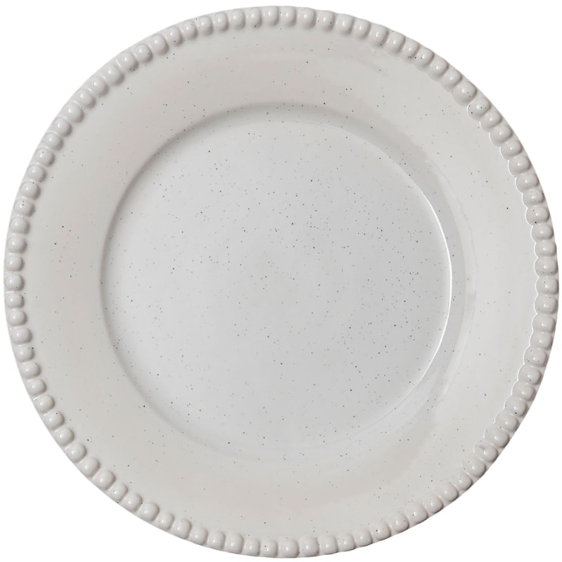 DARIA Dinner Plate 28 cm 2-pack, Cotton White