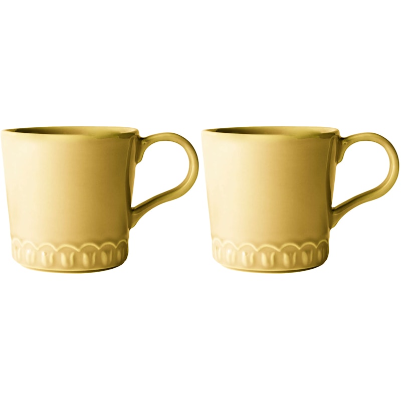 Tulipa Mug 40 cl 2-pack, Pale Moon