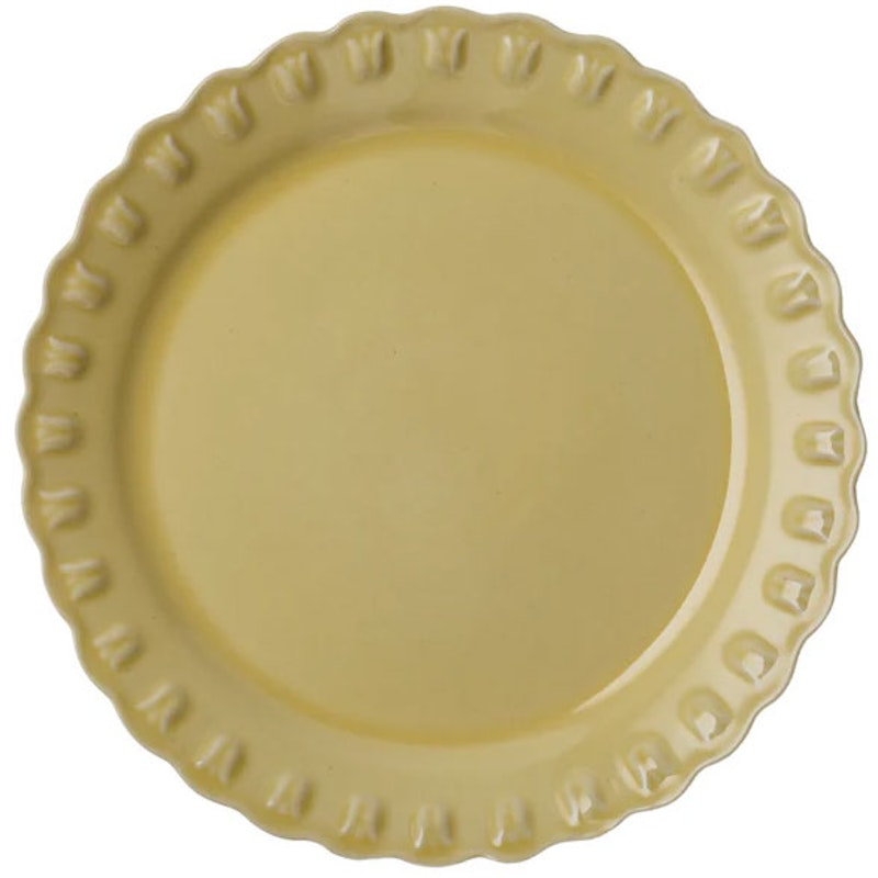 Tulipa Plate 26 cm 2-pack, Pale Yellow