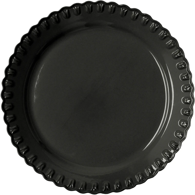 Tulipa Platter 37 cm, Almost Black
