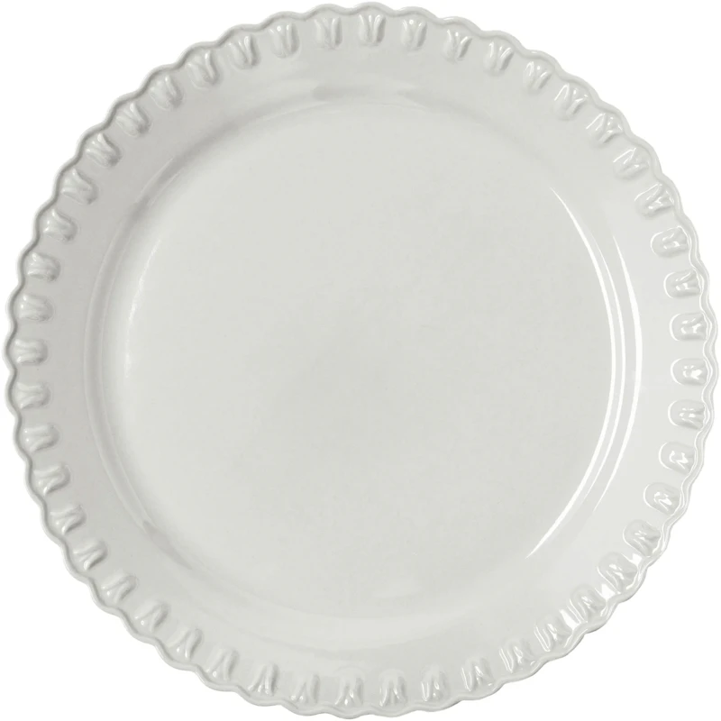 Tulipa Platter 37 cm, White