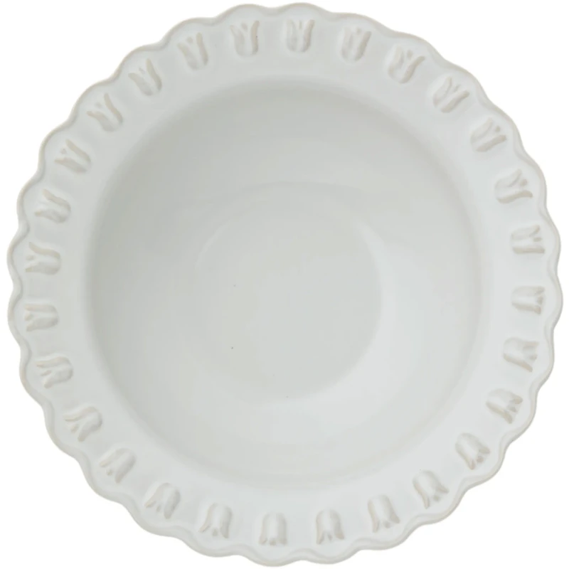 Tulipa Serving Bowl 30 cm, White