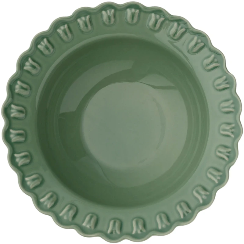 Tulipa Serving Bowl 30 cm, Verona Green