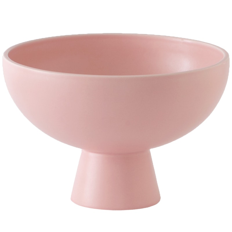 Strøm Bowl With Foot Ø19 cm, Coral Blush