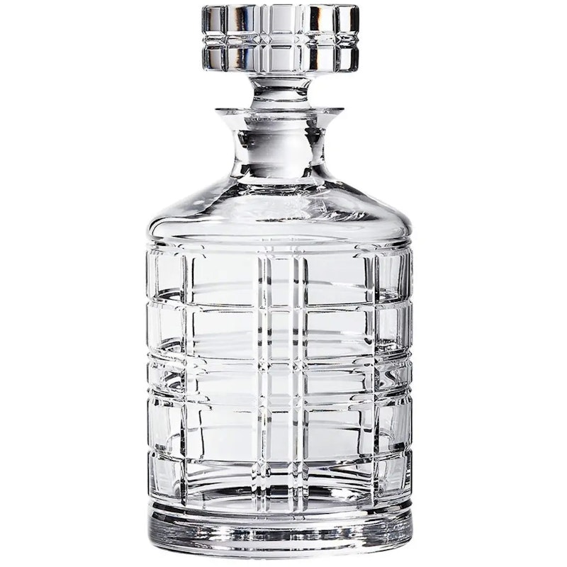 Hudson Plaid Wine Carafe