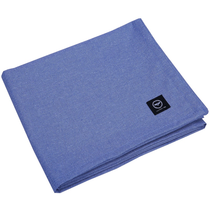 Hedvig Table Cloth Treated 140x310 cm Chambray, Blue