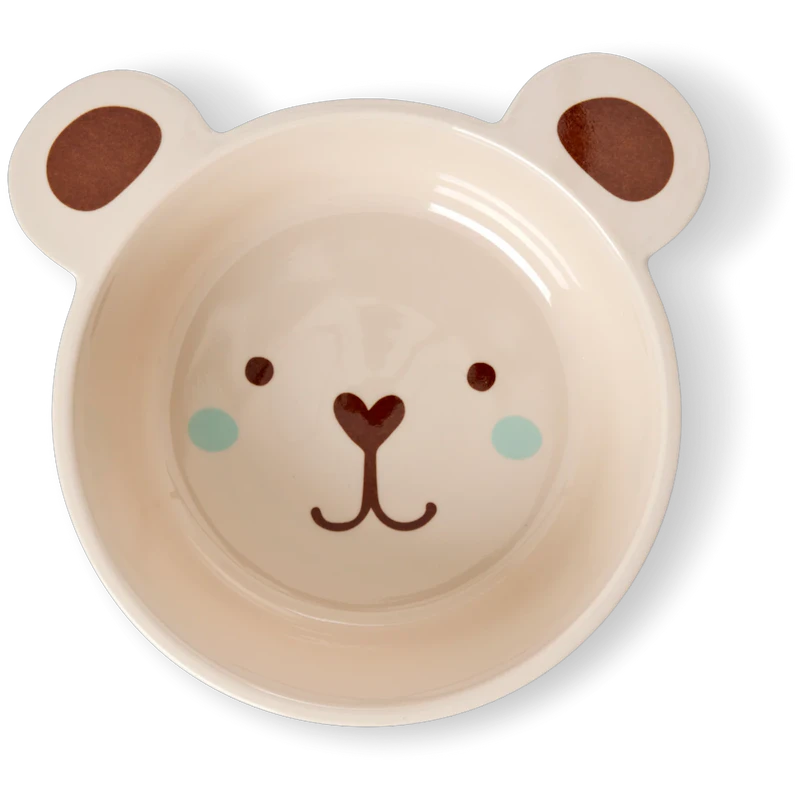 Bear Bowl Melamine 50 cl, Brown