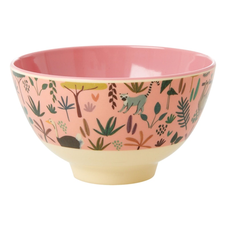 Bowl Melamine 30 cl, Coral Jungle