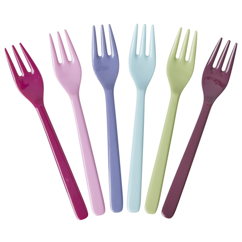 Cake Fork 6-pack, Multi AW23