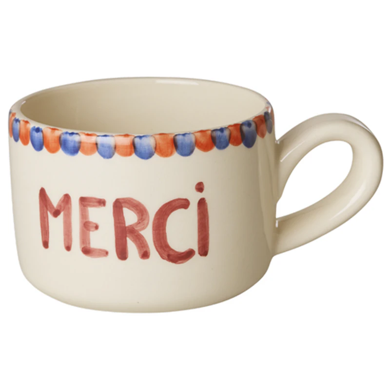 Cappuccino Cup Ceramic 20 cl, Merci