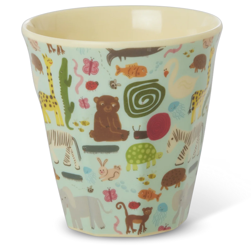 Melamine Cup 16 cl, Mint Wildlife
