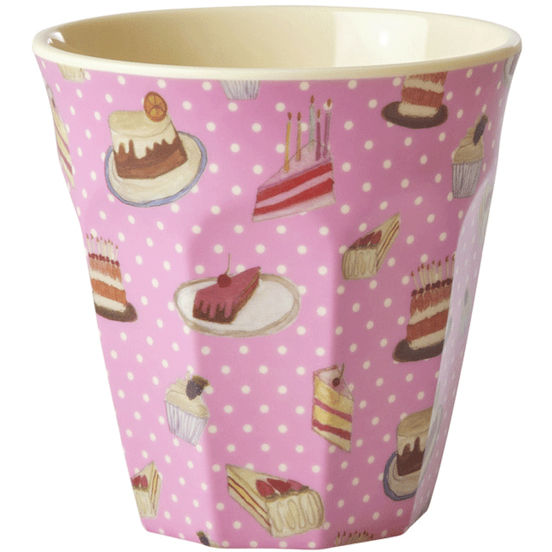 Melamine Cup 25 cl, Sweet Cake