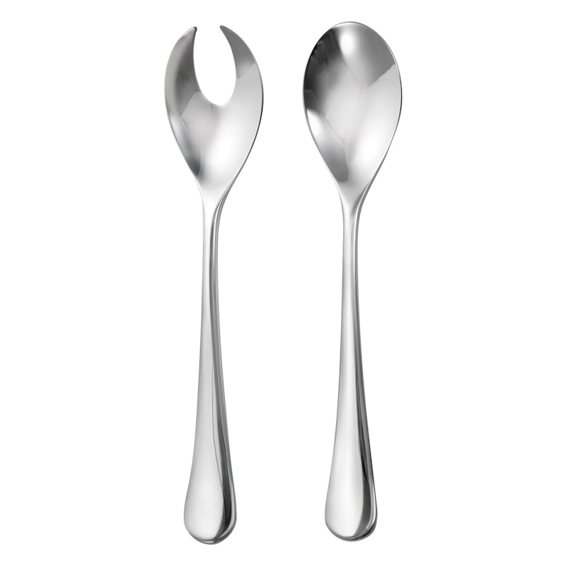 Radford Bright Salad Servers, Stainless Steel