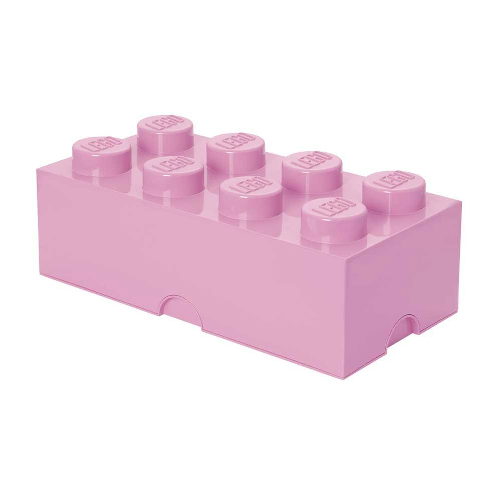 #ピンクレディ #コレクションボックス LEGO® Storage Box 8 Knobs, Light Purple | RoyalDesign.co.uk