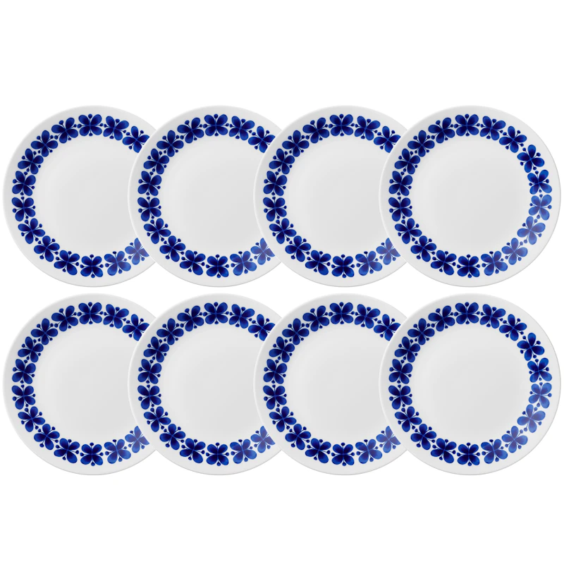 Mon Amie Plate 24 cm, 8-pack