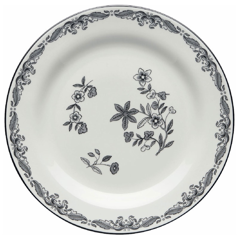 Ostindia Black Plate, 27 cm