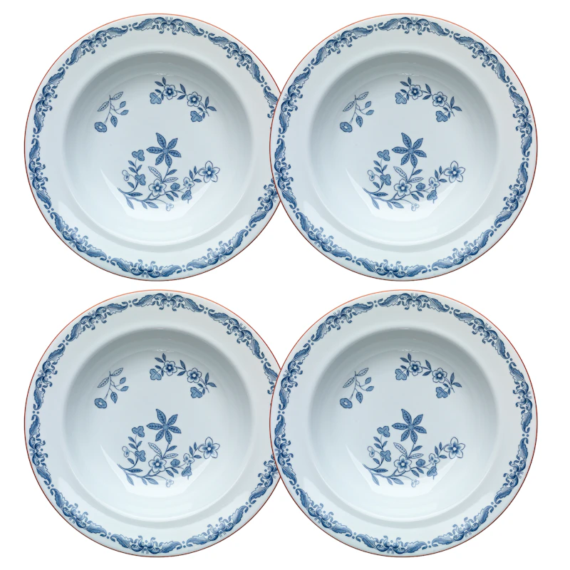 Ostindia Deep Plate 24 cm, 4-pack