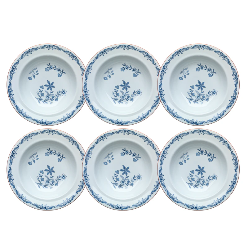 Ostindia Deep Plate 24 cm, 6-pack