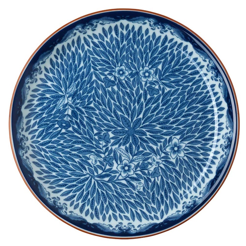 Ostindia Floris Plate 20 cm, Blue