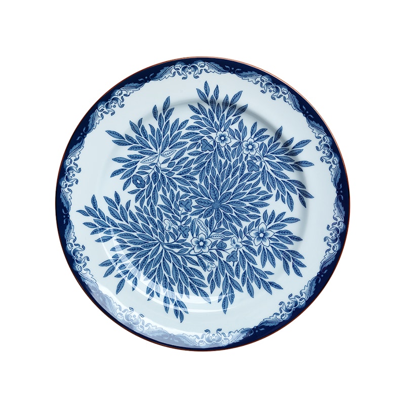 Ostindia Floris Plate 27 cm, Blue