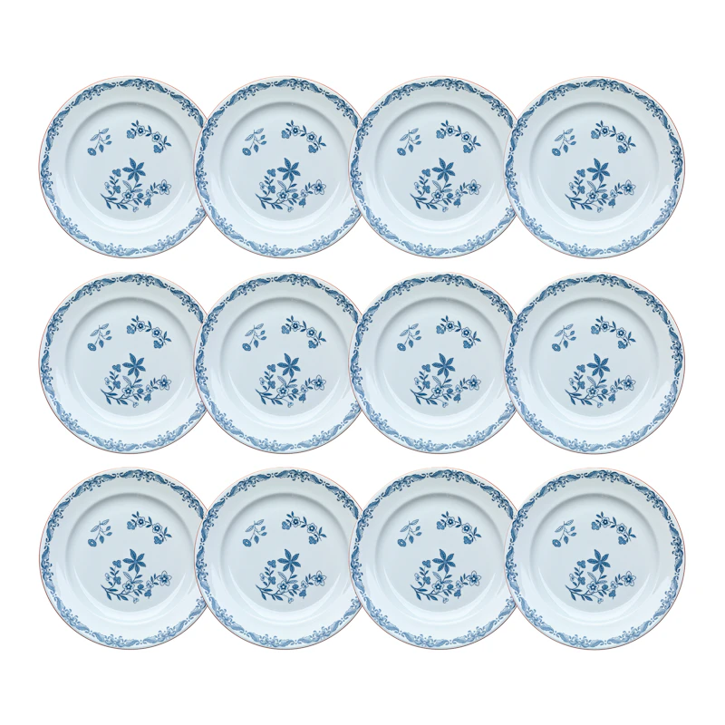 Ostindia Plate 21 cm, 12-pack