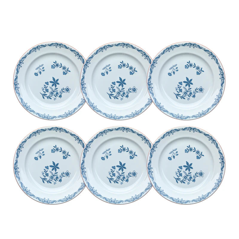Ostindia Plate 21 cm, 6-pack