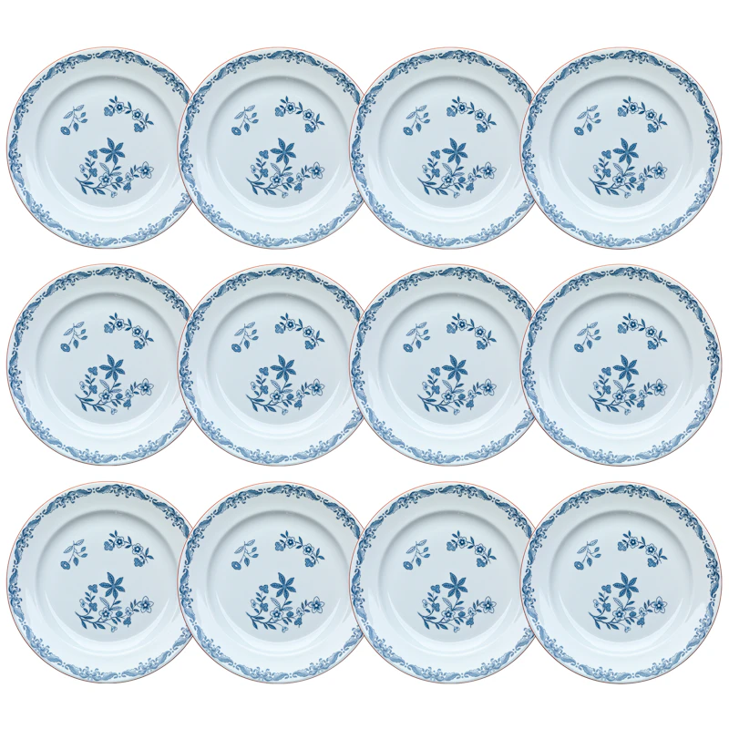 Ostindia Plate 27 cm, 12-pack